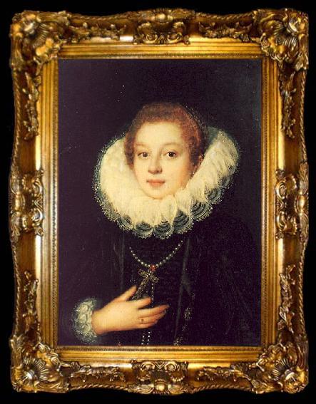 framed  Sofonisba Anguissola Self Portrait, ta009-2